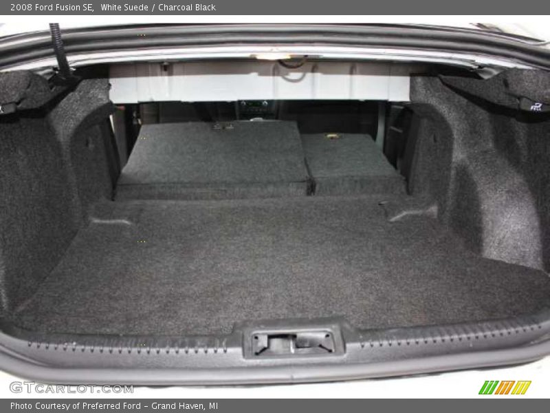 White Suede / Charcoal Black 2008 Ford Fusion SE
