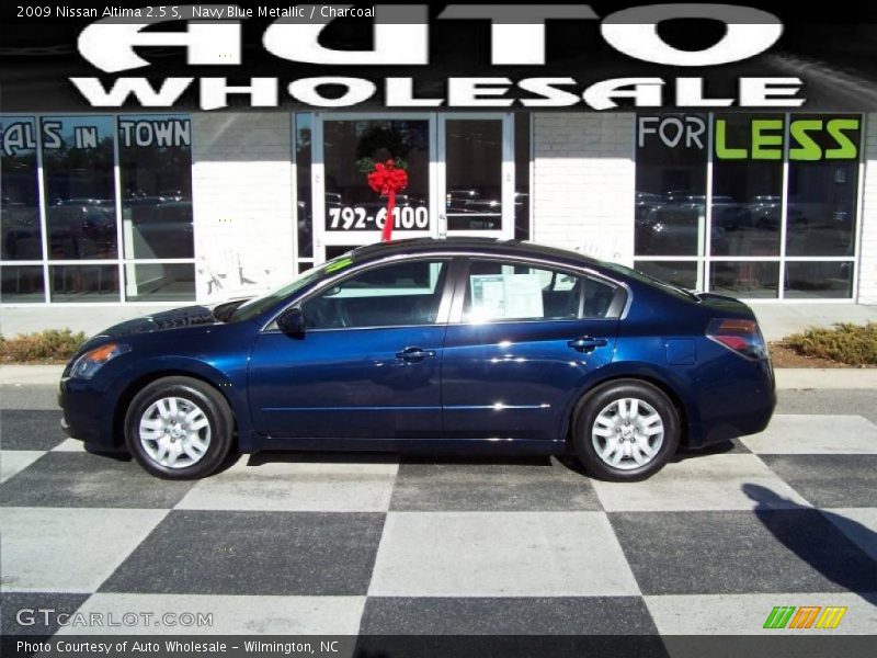 Navy Blue Metallic / Charcoal 2009 Nissan Altima 2.5 S