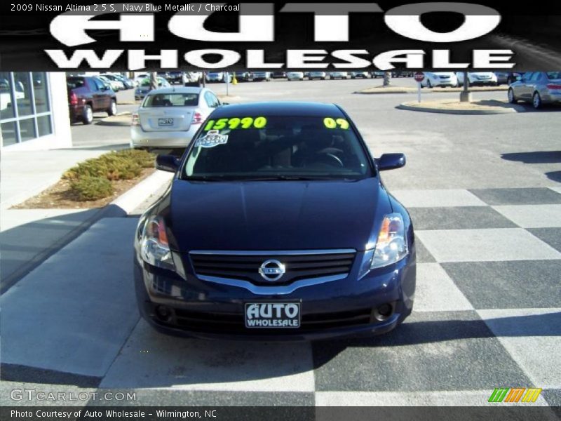 Navy Blue Metallic / Charcoal 2009 Nissan Altima 2.5 S
