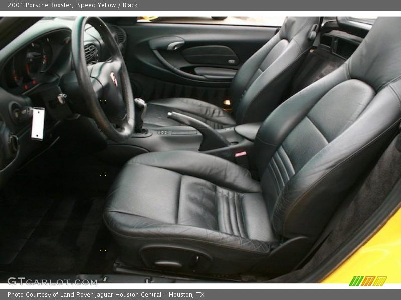 Speed Yellow / Black 2001 Porsche Boxster
