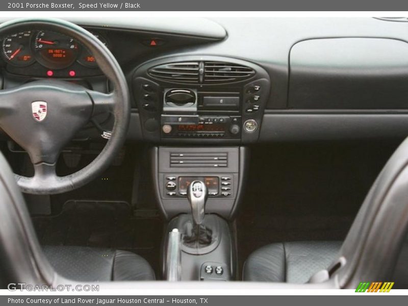 Speed Yellow / Black 2001 Porsche Boxster