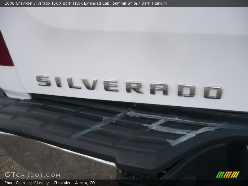  2008 Silverado 1500 Work Truck Extended Cab Logo