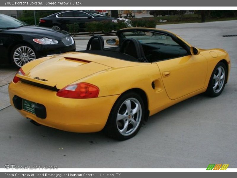 Speed Yellow / Black 2001 Porsche Boxster