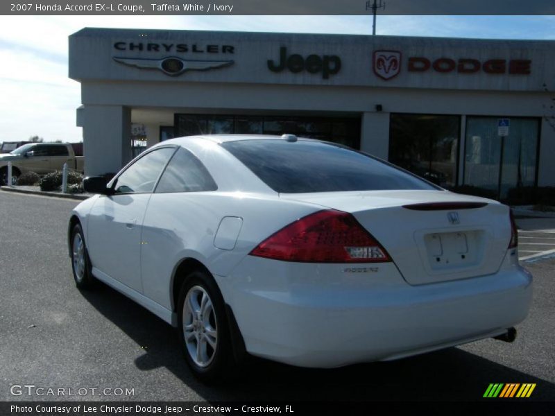 Taffeta White / Ivory 2007 Honda Accord EX-L Coupe