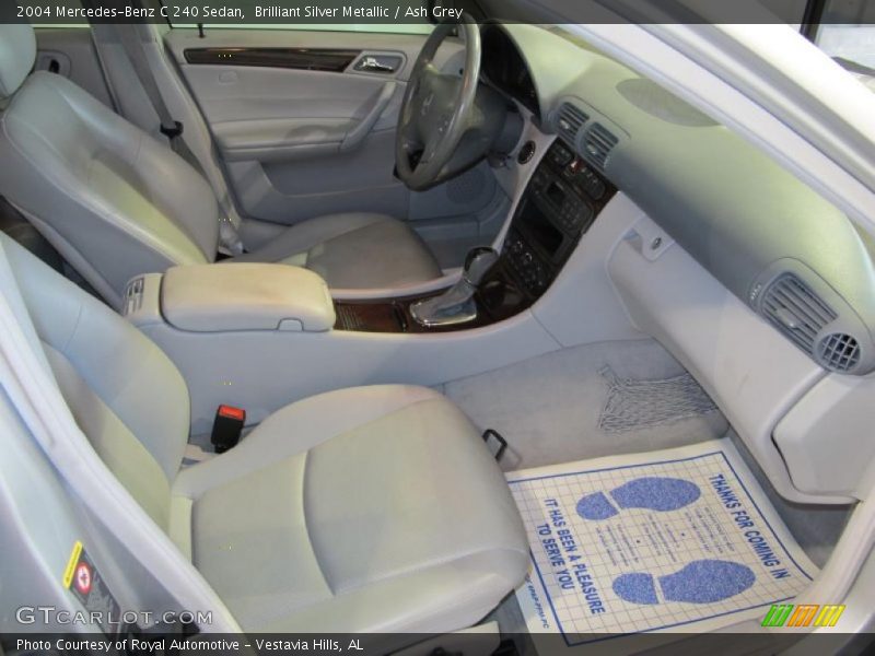  2004 C 240 Sedan Ash Grey Interior