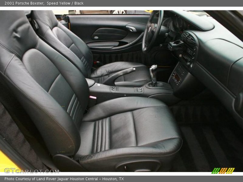 Speed Yellow / Black 2001 Porsche Boxster