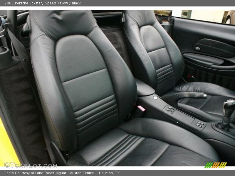 Speed Yellow / Black 2001 Porsche Boxster