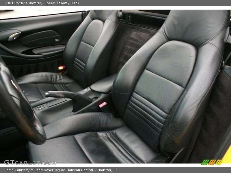 Speed Yellow / Black 2001 Porsche Boxster