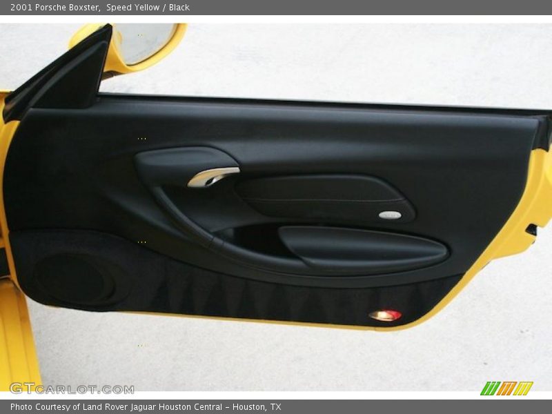 Speed Yellow / Black 2001 Porsche Boxster
