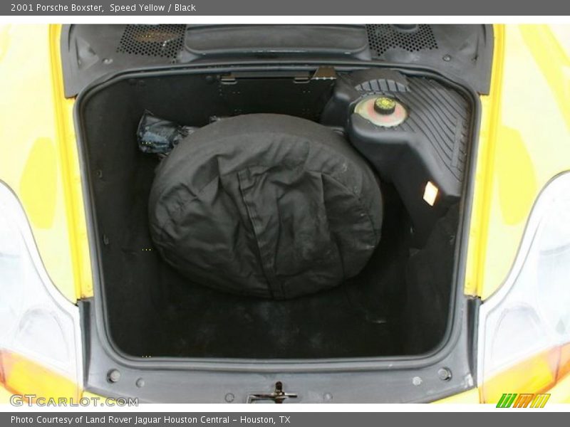 Speed Yellow / Black 2001 Porsche Boxster