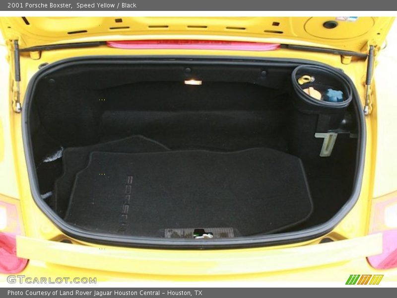 Speed Yellow / Black 2001 Porsche Boxster