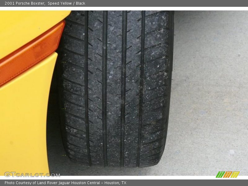 Speed Yellow / Black 2001 Porsche Boxster