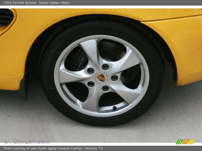 Speed Yellow / Black 2001 Porsche Boxster