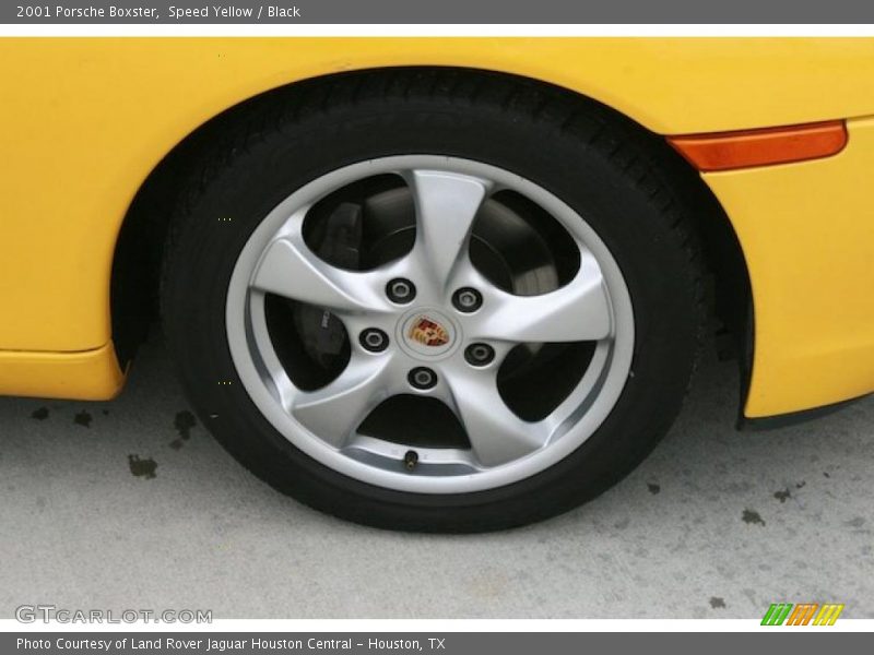 Speed Yellow / Black 2001 Porsche Boxster
