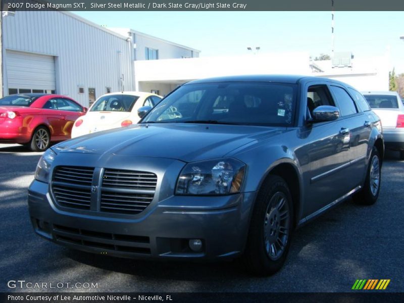 Silver Steel Metallic / Dark Slate Gray/Light Slate Gray 2007 Dodge Magnum SXT