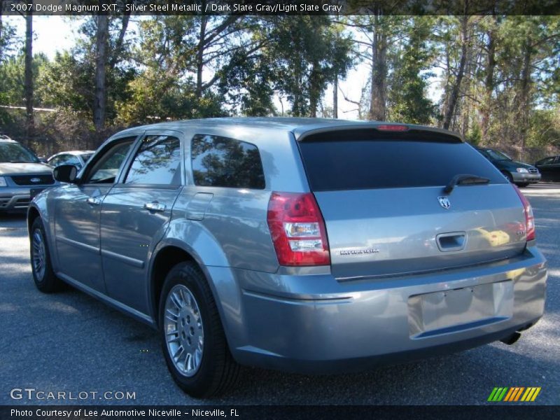 Silver Steel Metallic / Dark Slate Gray/Light Slate Gray 2007 Dodge Magnum SXT