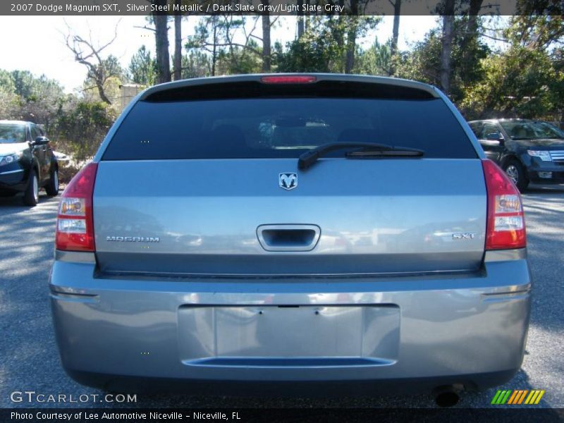 Silver Steel Metallic / Dark Slate Gray/Light Slate Gray 2007 Dodge Magnum SXT