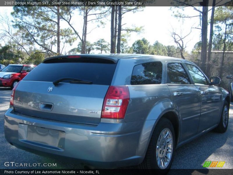 Silver Steel Metallic / Dark Slate Gray/Light Slate Gray 2007 Dodge Magnum SXT