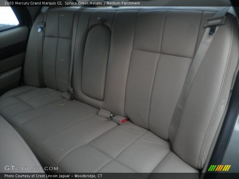 Spruce Green Metallic / Medium Parchment 2003 Mercury Grand Marquis GS