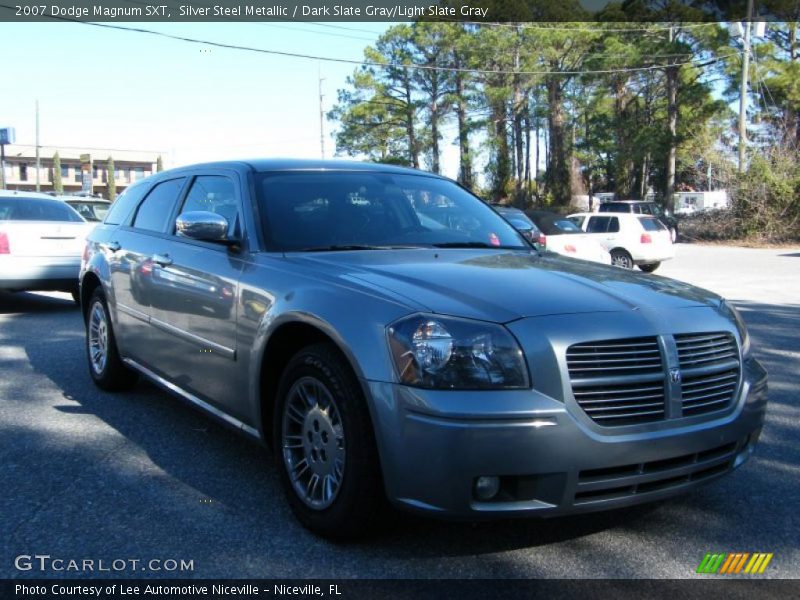 Silver Steel Metallic / Dark Slate Gray/Light Slate Gray 2007 Dodge Magnum SXT