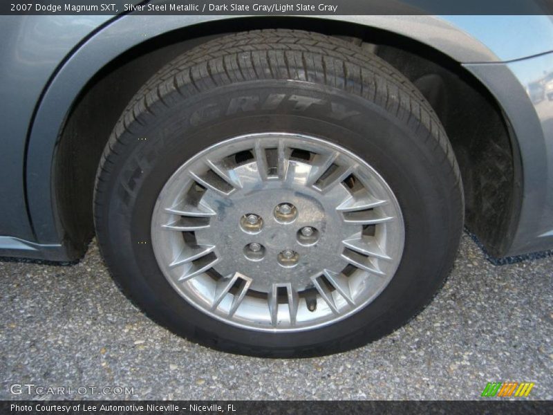 Silver Steel Metallic / Dark Slate Gray/Light Slate Gray 2007 Dodge Magnum SXT