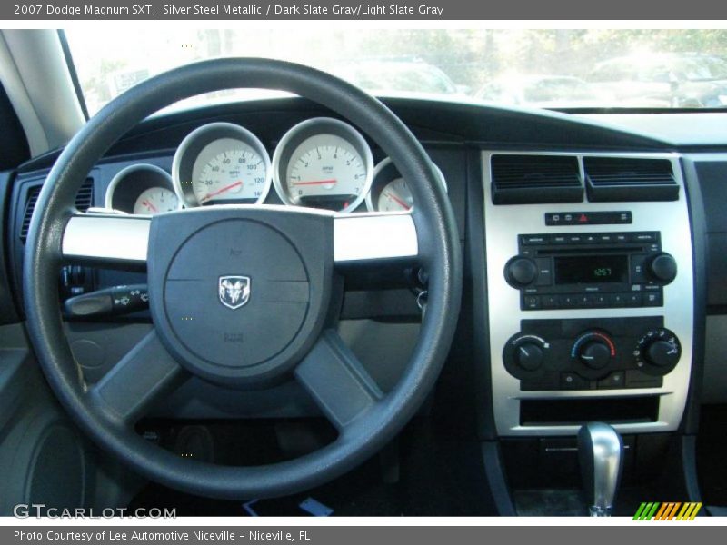 Silver Steel Metallic / Dark Slate Gray/Light Slate Gray 2007 Dodge Magnum SXT