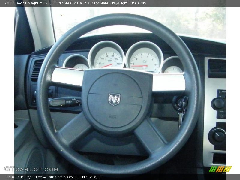 Silver Steel Metallic / Dark Slate Gray/Light Slate Gray 2007 Dodge Magnum SXT