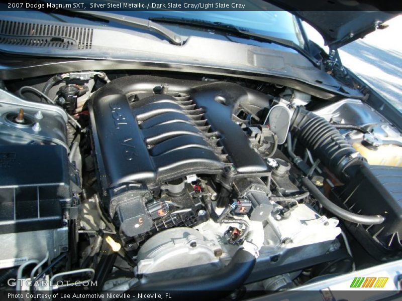 Silver Steel Metallic / Dark Slate Gray/Light Slate Gray 2007 Dodge Magnum SXT