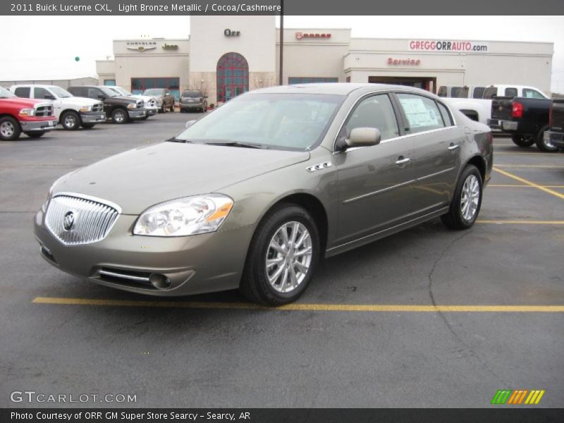Light Bronze Metallic / Cocoa/Cashmere 2011 Buick Lucerne CXL
