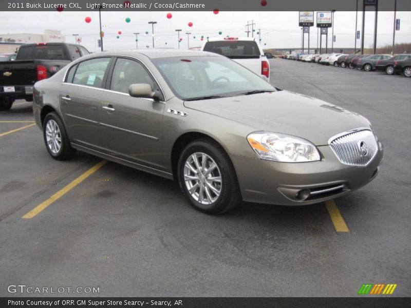 Light Bronze Metallic / Cocoa/Cashmere 2011 Buick Lucerne CXL