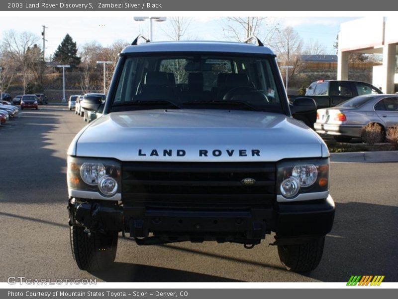 Zambezi Silver / Black 2003 Land Rover Discovery S