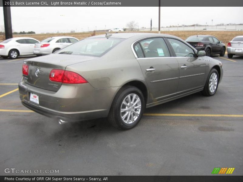 Light Bronze Metallic / Cocoa/Cashmere 2011 Buick Lucerne CXL