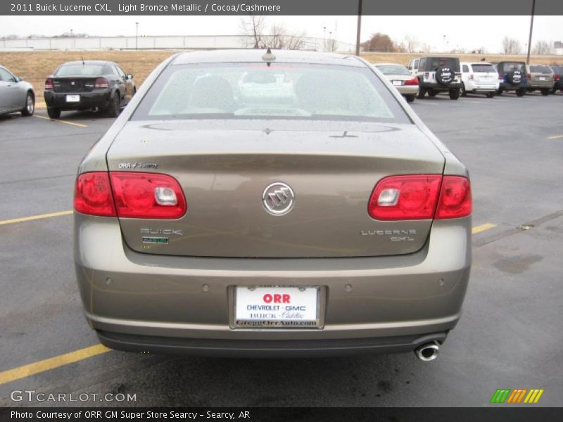 Light Bronze Metallic / Cocoa/Cashmere 2011 Buick Lucerne CXL