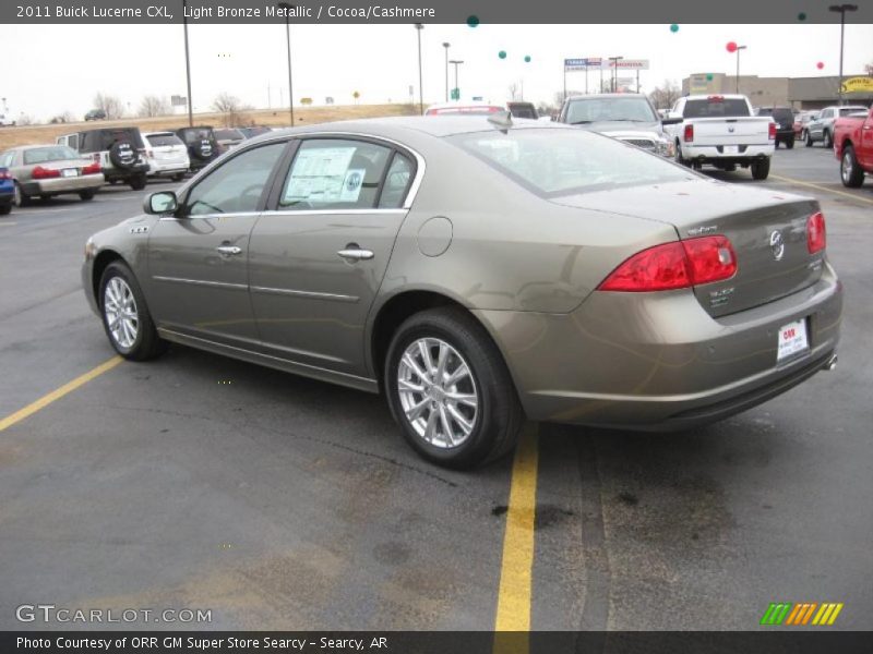 Light Bronze Metallic / Cocoa/Cashmere 2011 Buick Lucerne CXL