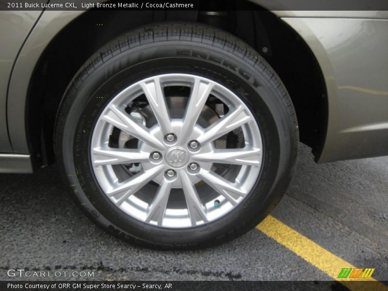 Light Bronze Metallic / Cocoa/Cashmere 2011 Buick Lucerne CXL
