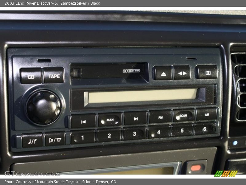Zambezi Silver / Black 2003 Land Rover Discovery S