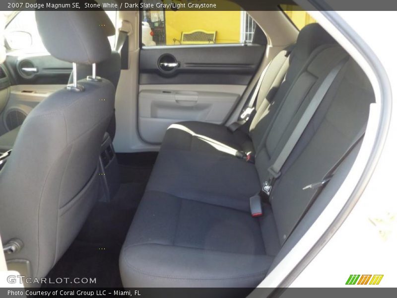 Stone White / Dark Slate Gray/Light Graystone 2007 Dodge Magnum SE