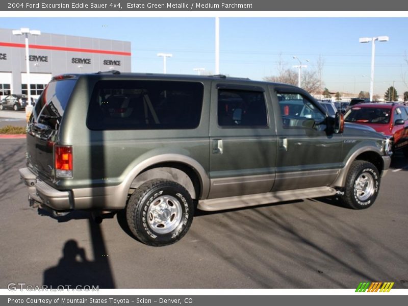 Estate Green Metallic / Medium Parchment 2004 Ford Excursion Eddie Bauer 4x4