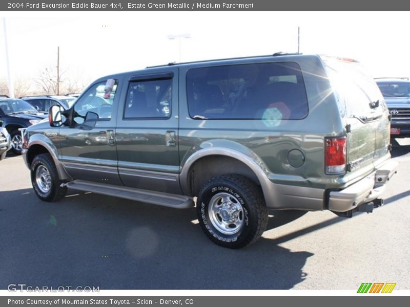 Estate Green Metallic / Medium Parchment 2004 Ford Excursion Eddie Bauer 4x4