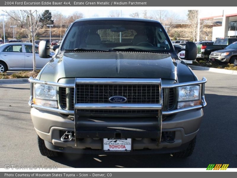 Estate Green Metallic / Medium Parchment 2004 Ford Excursion Eddie Bauer 4x4
