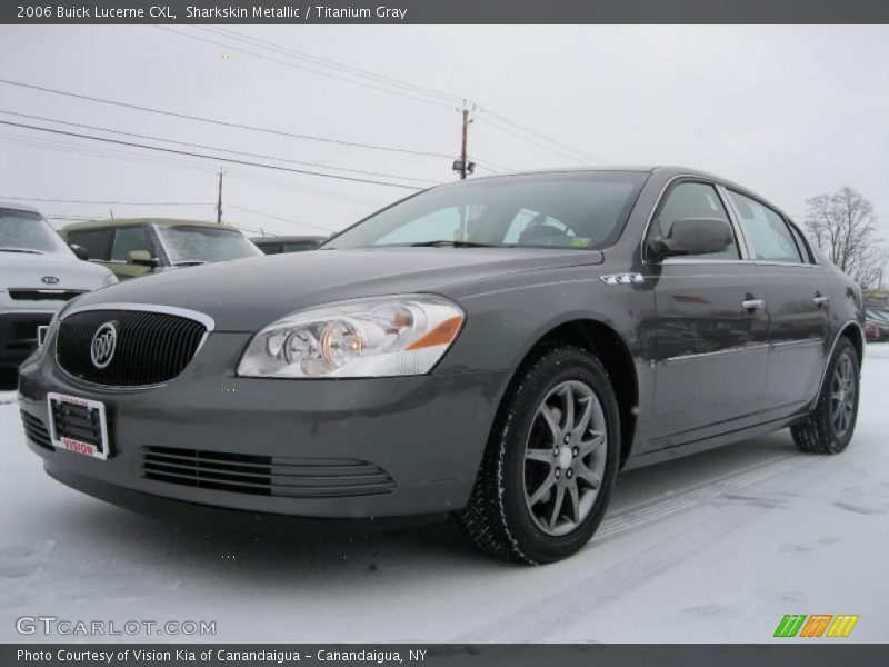 Sharkskin Metallic / Titanium Gray 2006 Buick Lucerne CXL