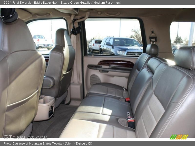 Estate Green Metallic / Medium Parchment 2004 Ford Excursion Eddie Bauer 4x4