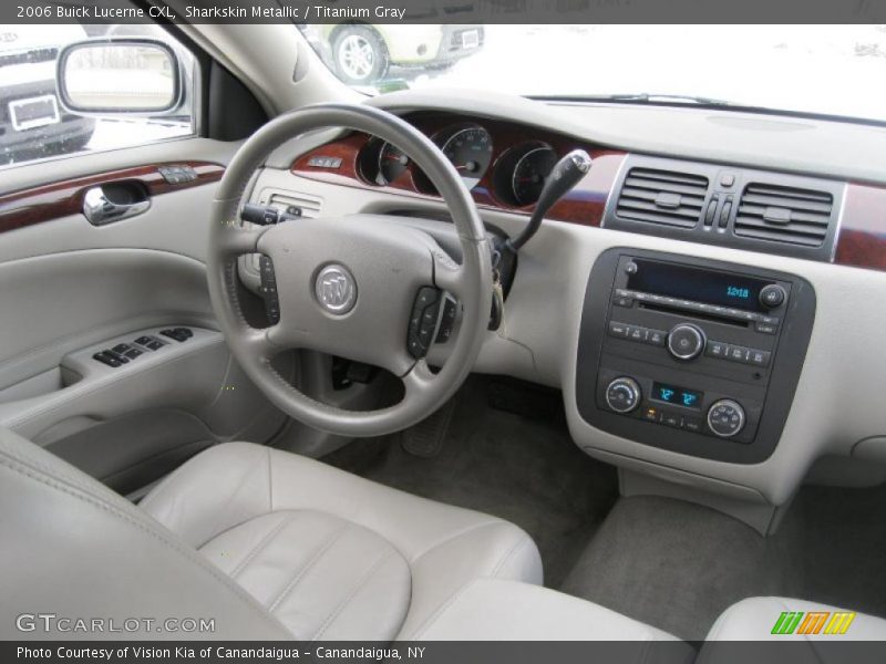 Sharkskin Metallic / Titanium Gray 2006 Buick Lucerne CXL