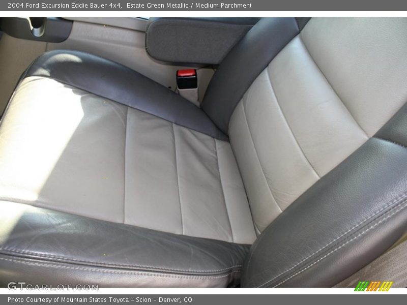 Estate Green Metallic / Medium Parchment 2004 Ford Excursion Eddie Bauer 4x4