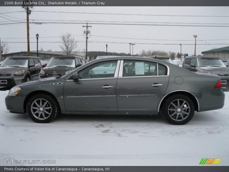 Sharkskin Metallic / Titanium Gray 2006 Buick Lucerne CXL