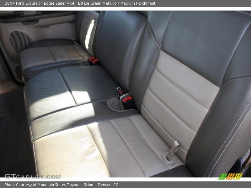 Estate Green Metallic / Medium Parchment 2004 Ford Excursion Eddie Bauer 4x4