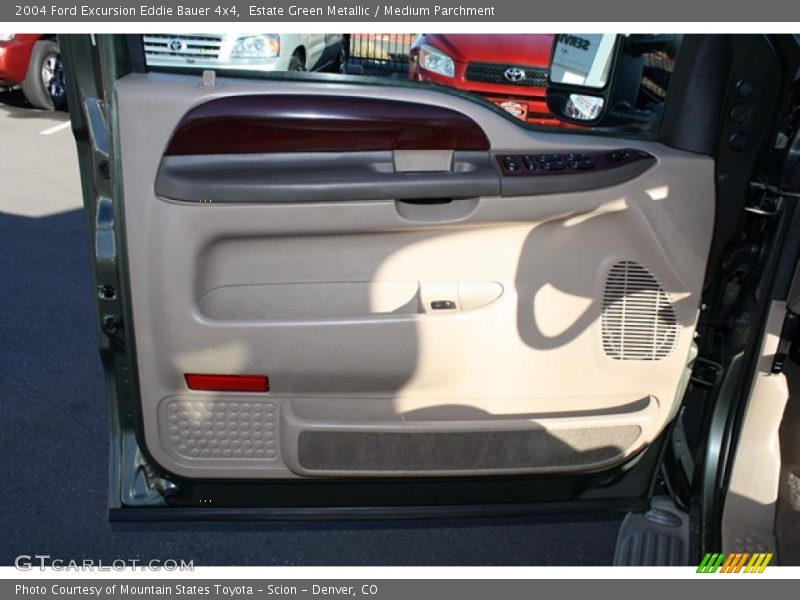 Estate Green Metallic / Medium Parchment 2004 Ford Excursion Eddie Bauer 4x4