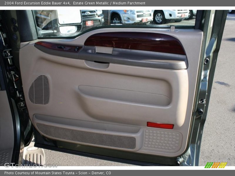 Estate Green Metallic / Medium Parchment 2004 Ford Excursion Eddie Bauer 4x4