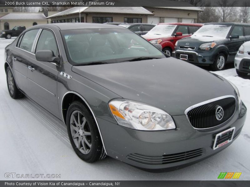 Sharkskin Metallic / Titanium Gray 2006 Buick Lucerne CXL