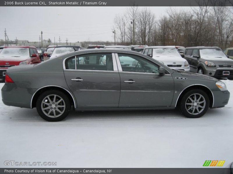 Sharkskin Metallic / Titanium Gray 2006 Buick Lucerne CXL